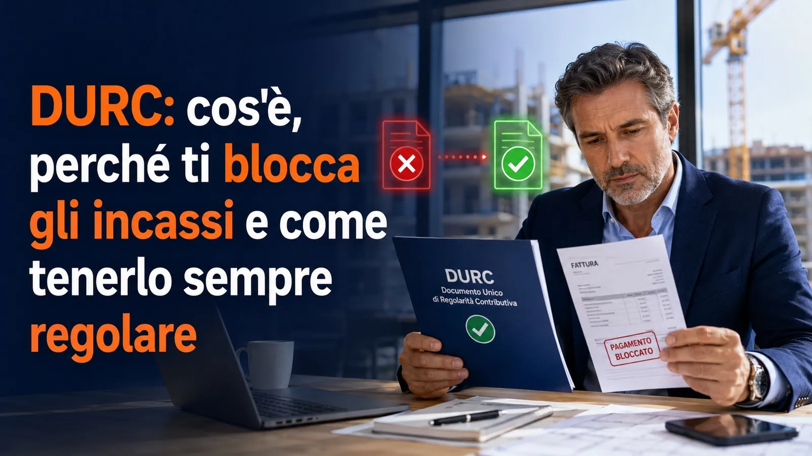 DURC: cos'è, perché ti blocca gli incassi e come tenerlo sempre regolare