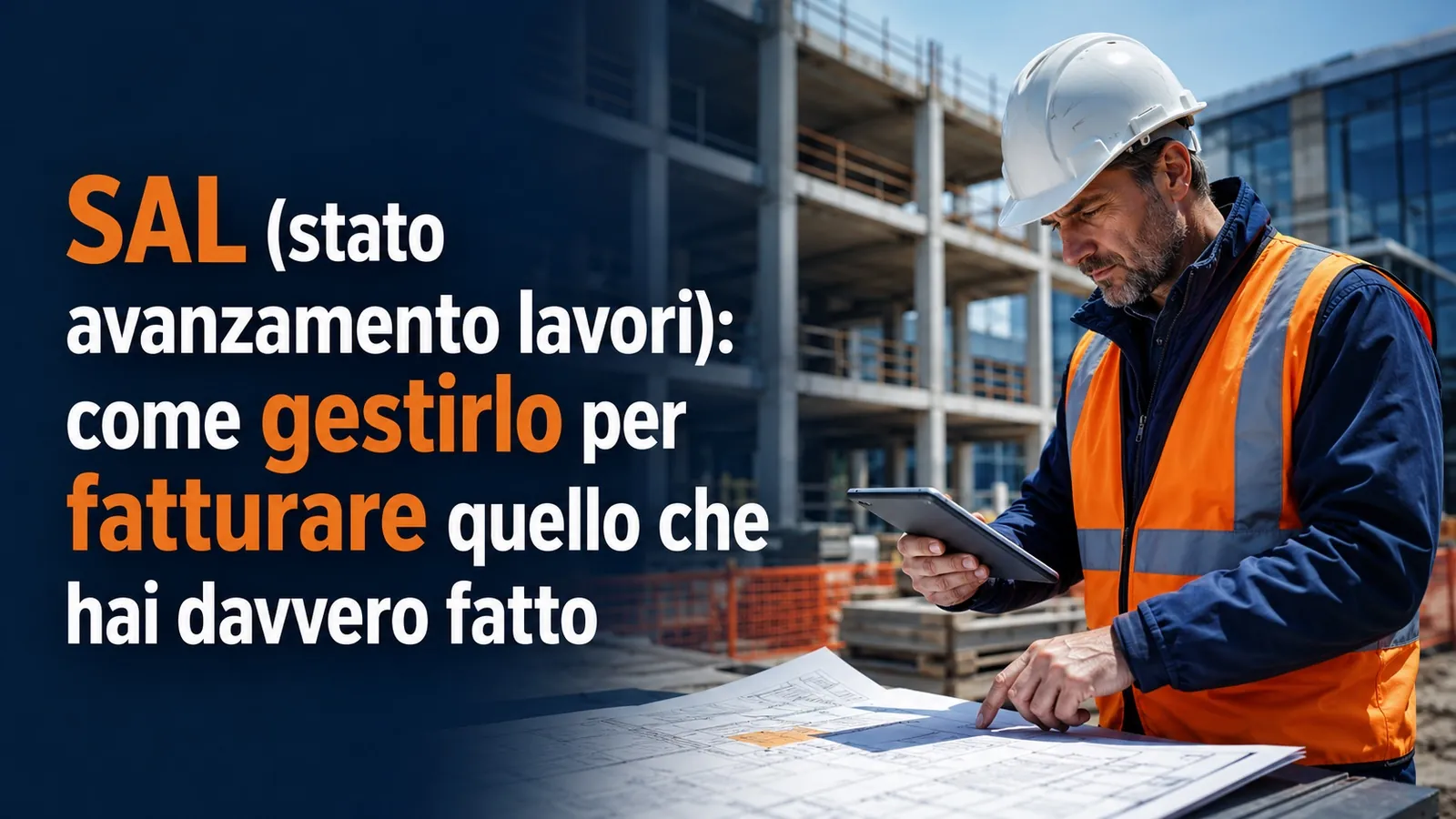 SAL (stato avanzamento lavori): come gestirlo per fatturare quello che hai davvero fatto